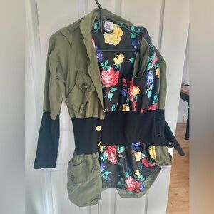 🧡 Unique Handmade Army Dress